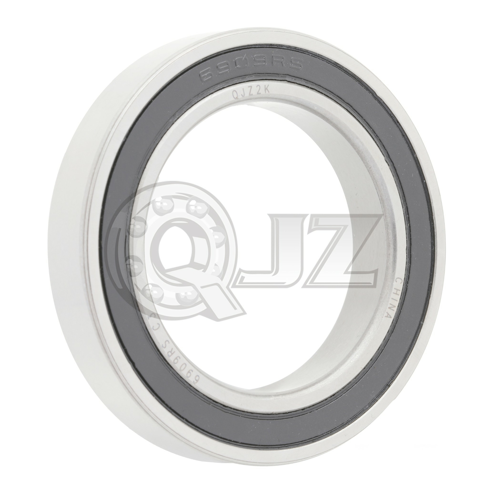 [8-Pack] 6909-2RS Radial/Deep Groove Ball Bearing 45mm x 68mm x 12mm Rubber Seal