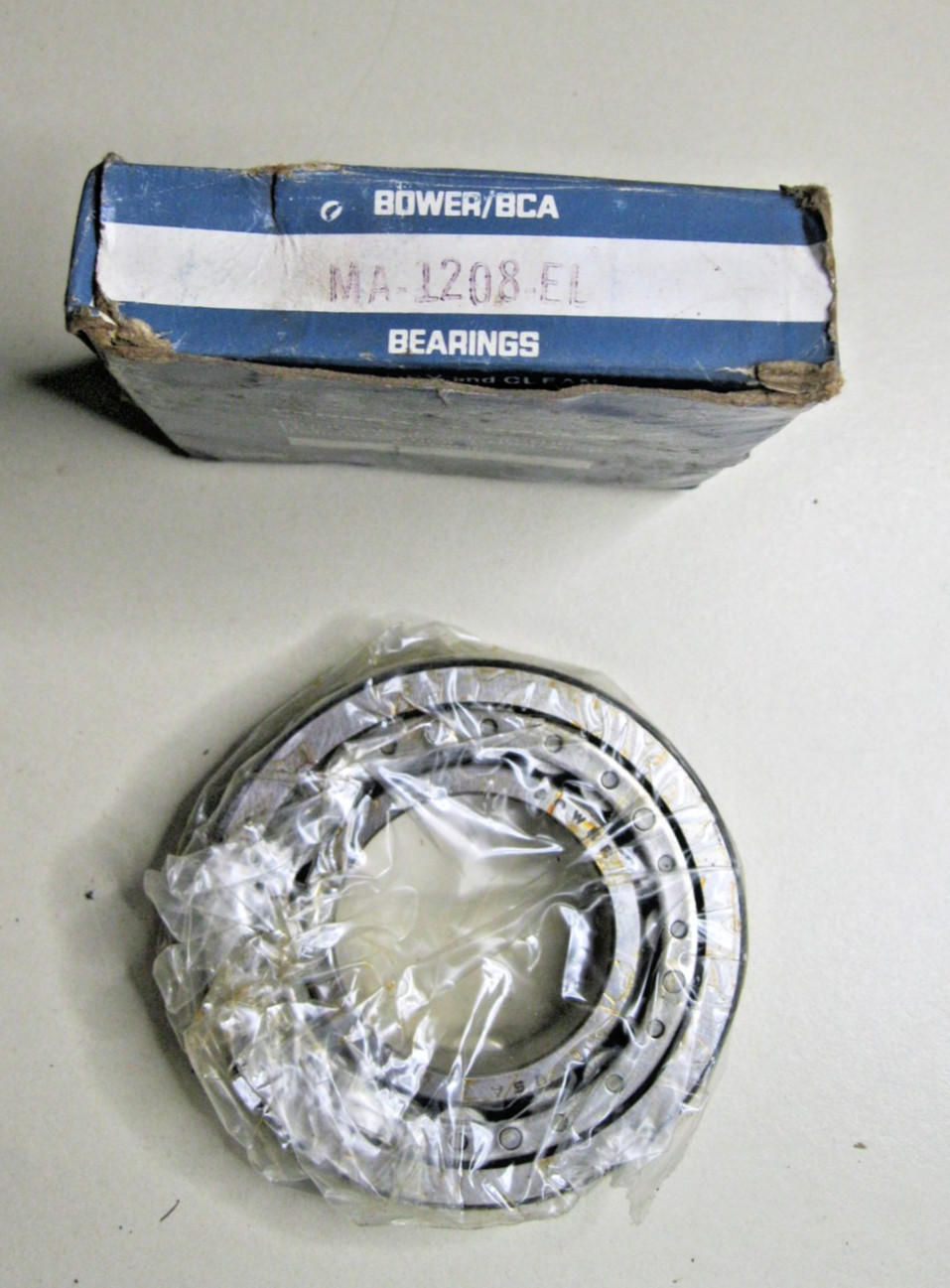 Bower MA-1208-EL Roller Bearing 40mm x 80mm x 18mm New Old Stock!