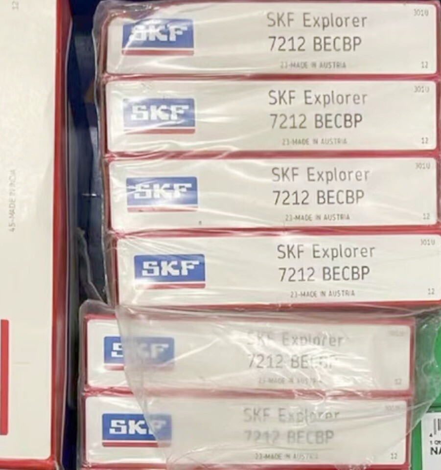 1PC SKF 7212 BECBP single row angular contact ball bearing