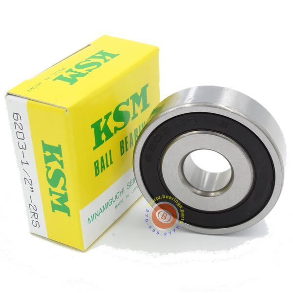 1/2 bore 6203-2RS-08 Special Size Ball Bearing 1/2x40x12 Sealed – KSM Japan