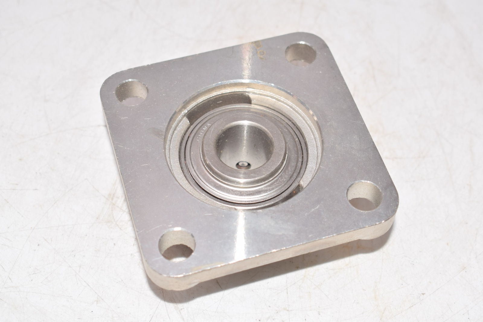 IPTCI SUC204-12 Stainless Steel Ball Flange Bearing 4 Bolt Corrosion Resistant