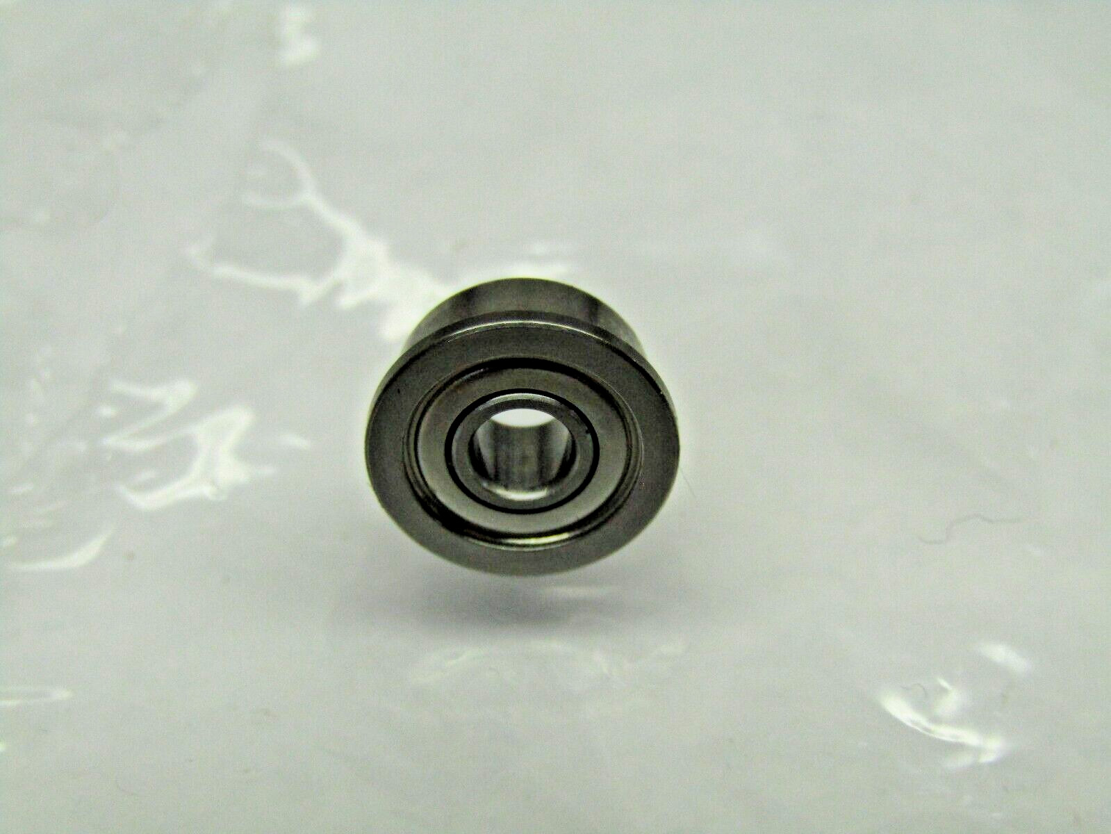 NSK Japan F693-ZZ 3mm X 8mm X 4mm Miniature Flanged Shielded Bearing