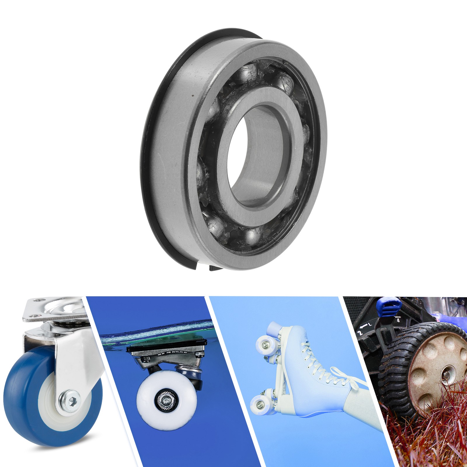 63/32NR Deep Groove Ball Bearings 32x75x20mm 1Pc Scooter Skateboard Wheel