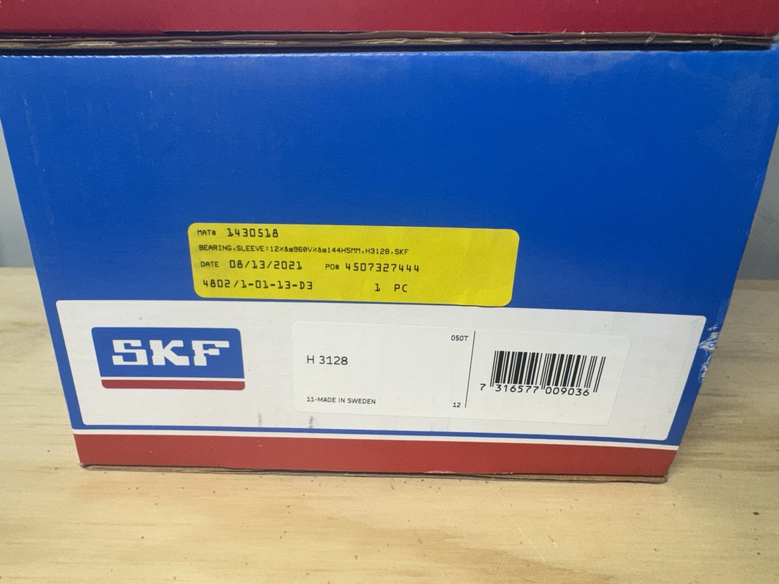 SKF H 3128 Bearing Sleeve Industrial Ball Bearing Assembly MPN H 3128 Model