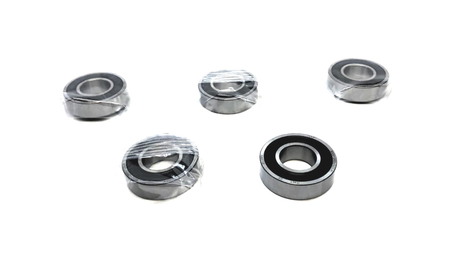 SKF Rubber Shielded Deep Groove Ball Bearing 6002-2RSH/C3GJN [Lot of 5] NOS