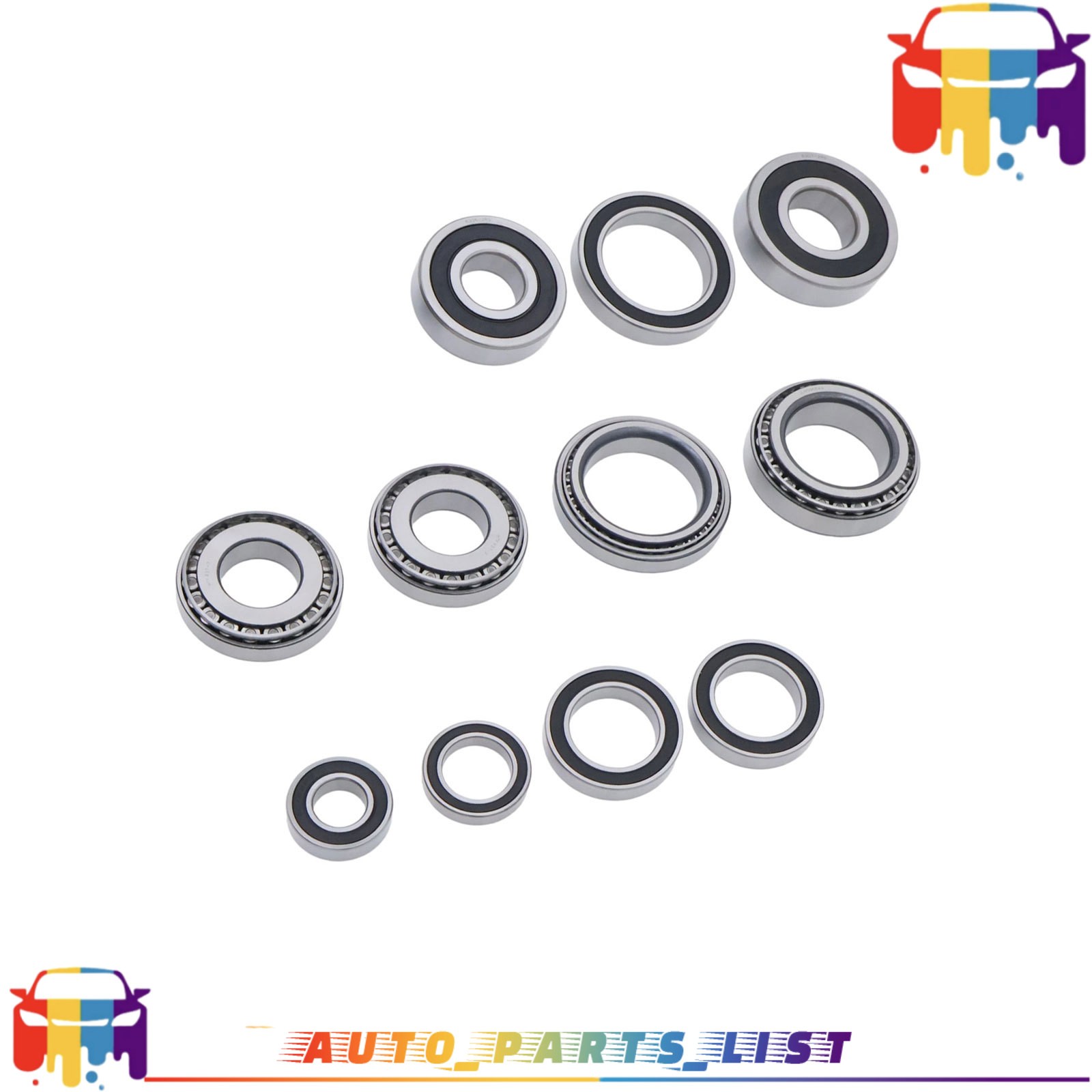 For C-max Fusion Lincoln Hybrid HF35 11Pcs New Transmission Bearing Set