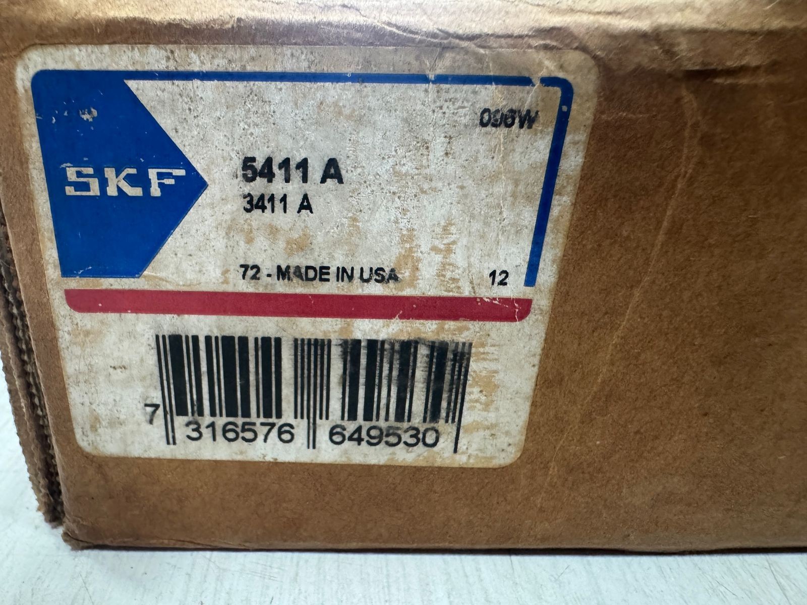 5411A SKF DOUBLE ROW ANGULAR CONTACT BALL BEARING 55x140x63.5MM, SKF 5411A/3411A