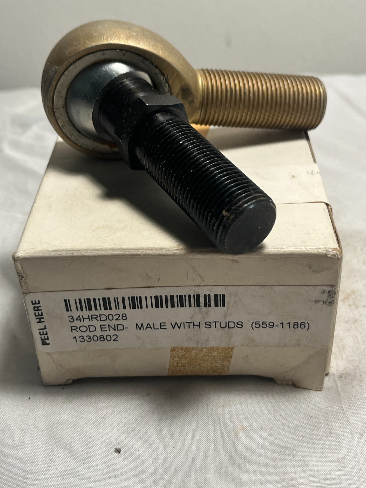 EVERGREEN BEARING ROD END 34HRD028 MALE WITH STUDS 559-1186