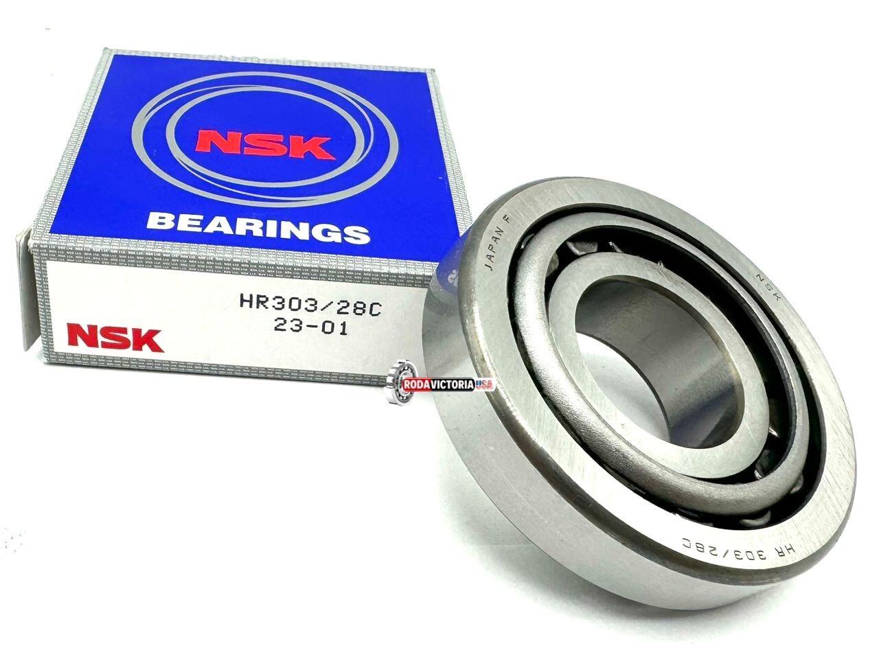 NSK JAPAN HR 303/28C Tapered Roller Bearing 28x68x19.75 mm