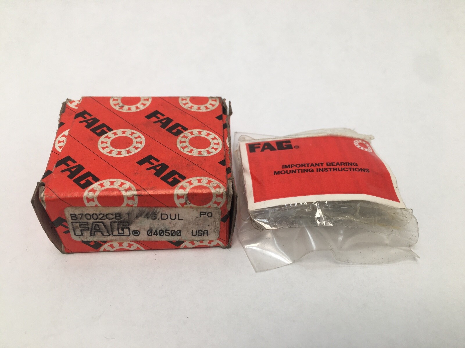 FAG B7202CB.T.P4.SUL Bearing 15x35x11 mm 7202C B-7202-CB-T-P4S-UL USA