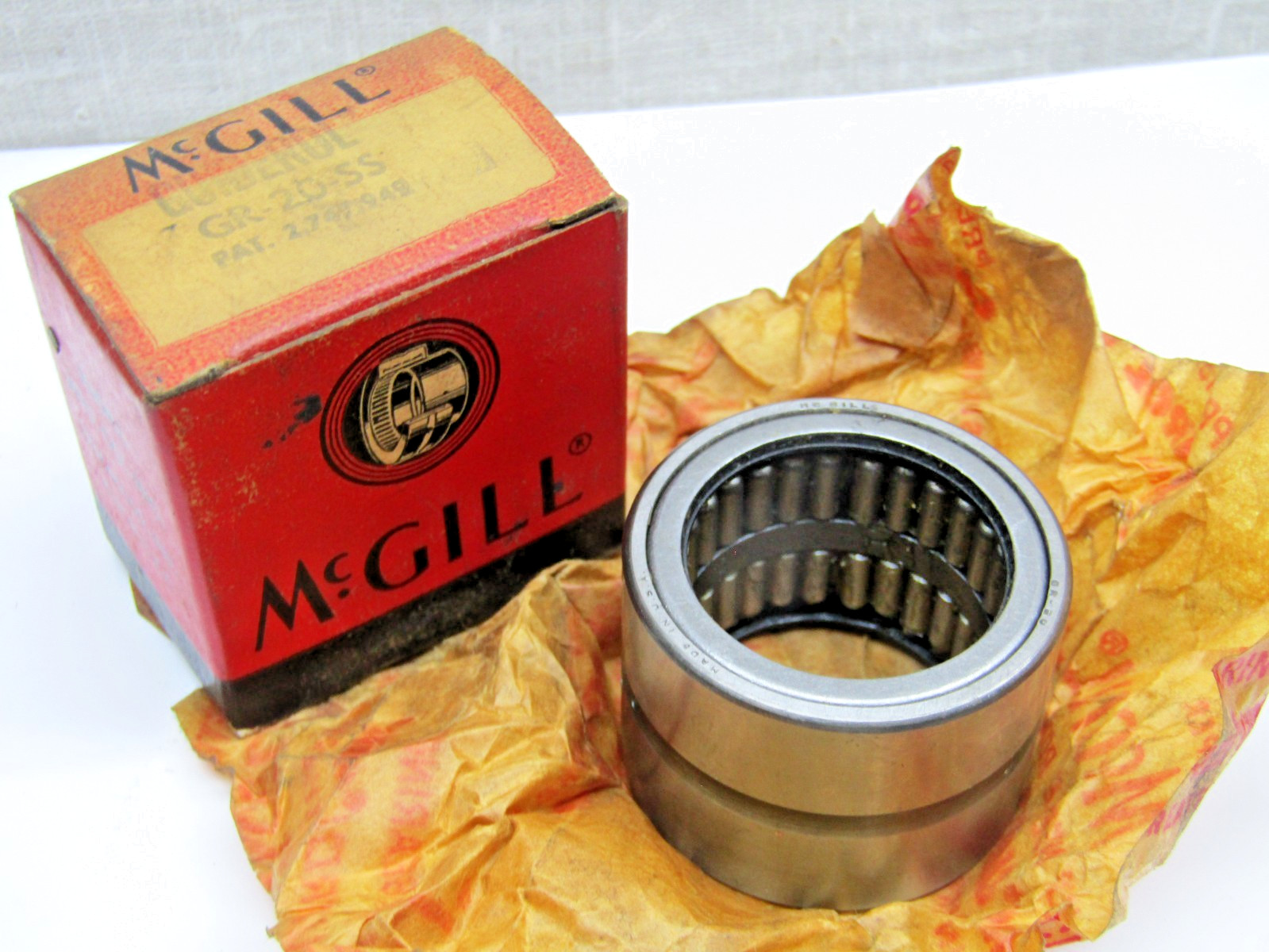 McGill GR-20-SS 1-1/4″ X 1-3/4″ 1-1/4″ Sealed Needle Roller Bearing