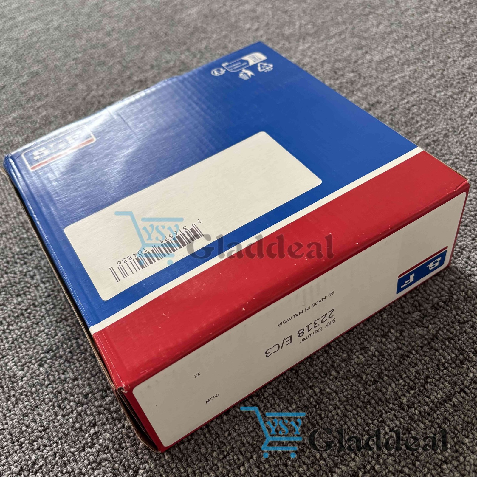 New Spherical Roller Bearing Fit For SKF 22318 E/C3 22318E/C3 90x190x64mm