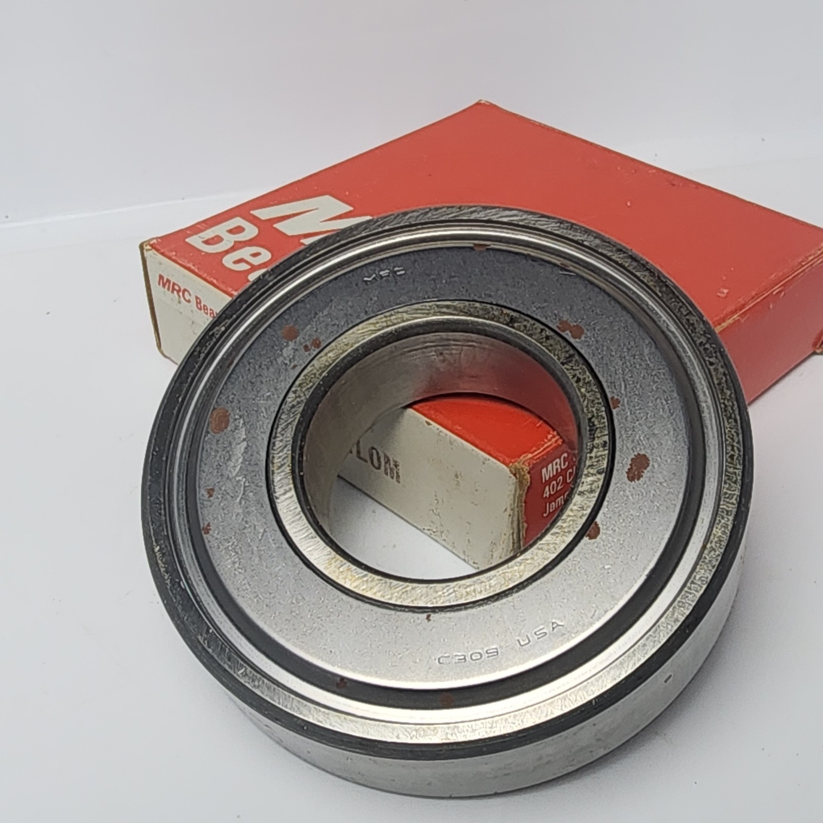 New MRC 309SF Ball Bearing 45mm x 100mm x 1.5630in ( Shield Rust )