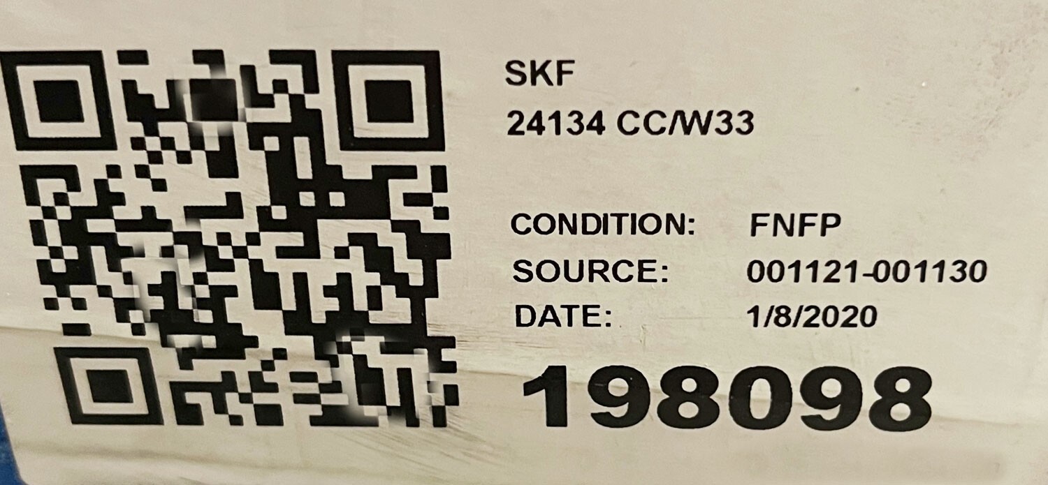 NEW SKF Explorer 24134 CC/W33 Spherical Roller Bearing 170mm ID 280mm OD 109mm