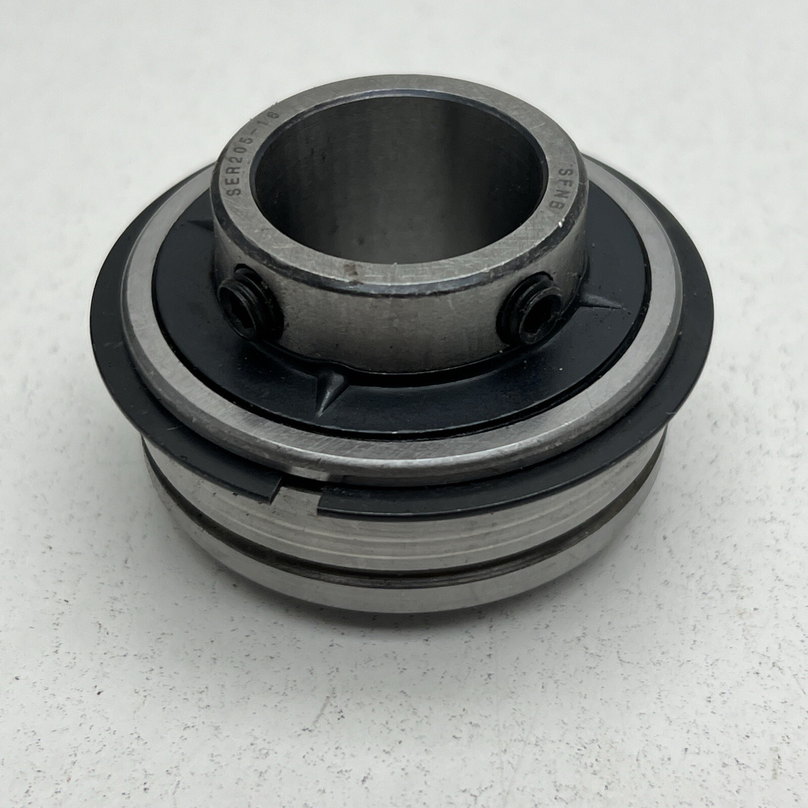 (6-Pack) SER205-16 Insert Ball Bearing with Snap Ring 1″ Bore
