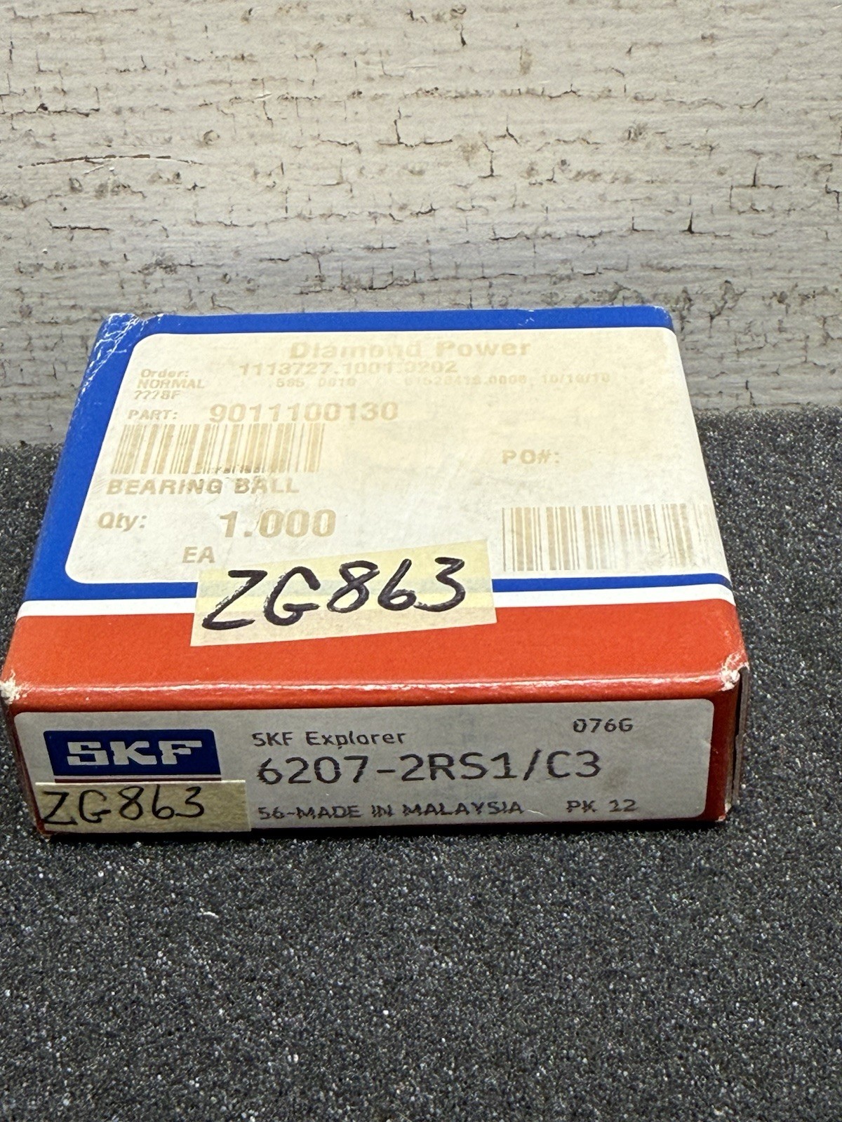 SKF 6207-2RS C3 Brand Rubber Seal Ball Bearing FAST SHIPPING, 35x72x17mm New