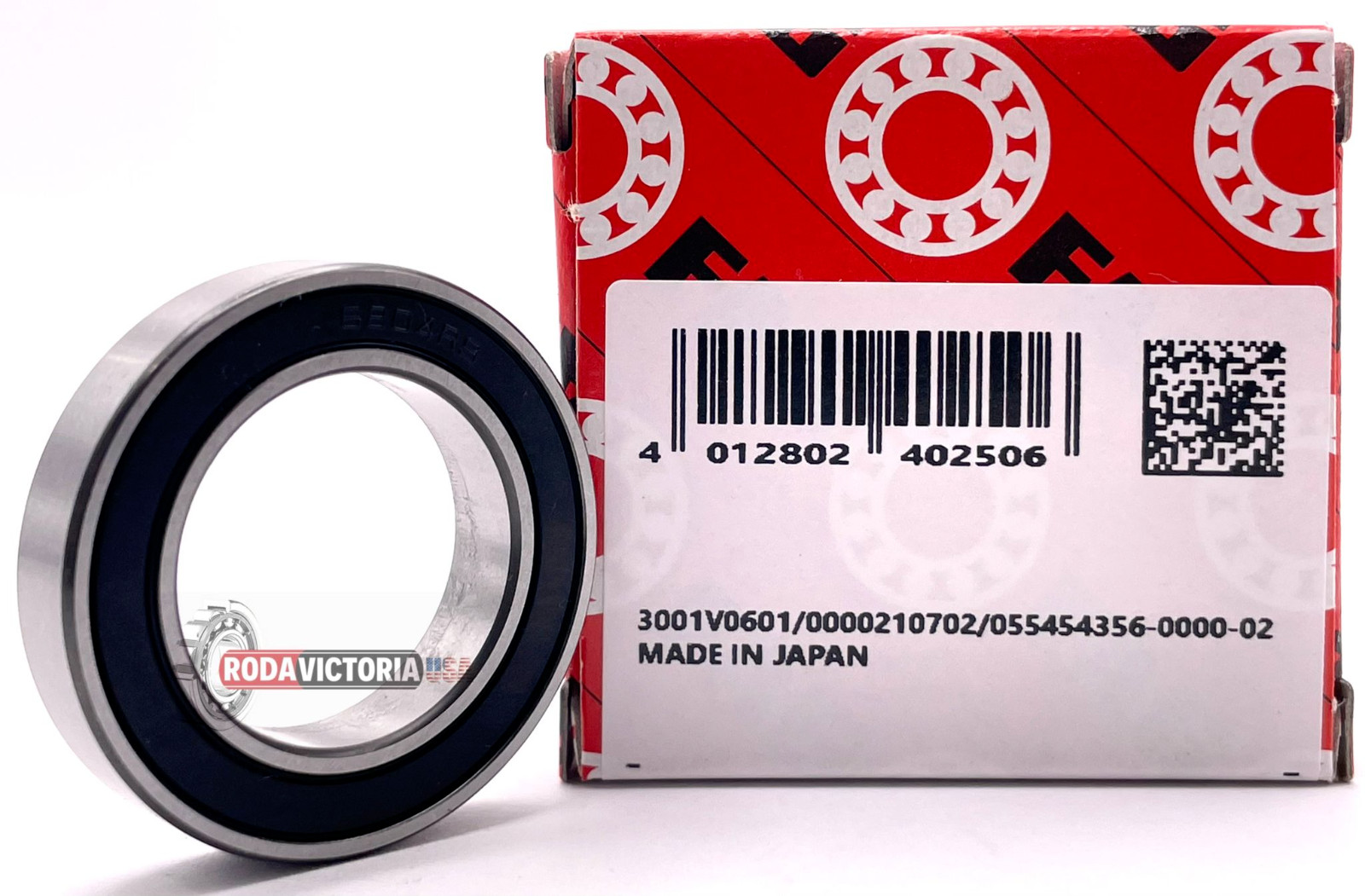 FAG 61804 2RS Deep Groove Ball Bearings 20x32x7 mm 6804-2RS MADE IN JAPAN