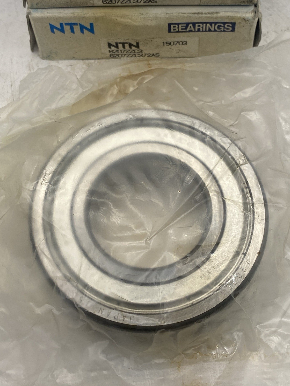Lot Of 3 NTN 6207-ZZ C3/L627 BEARING WITH METAL SHEILDS 35X72X17 mm