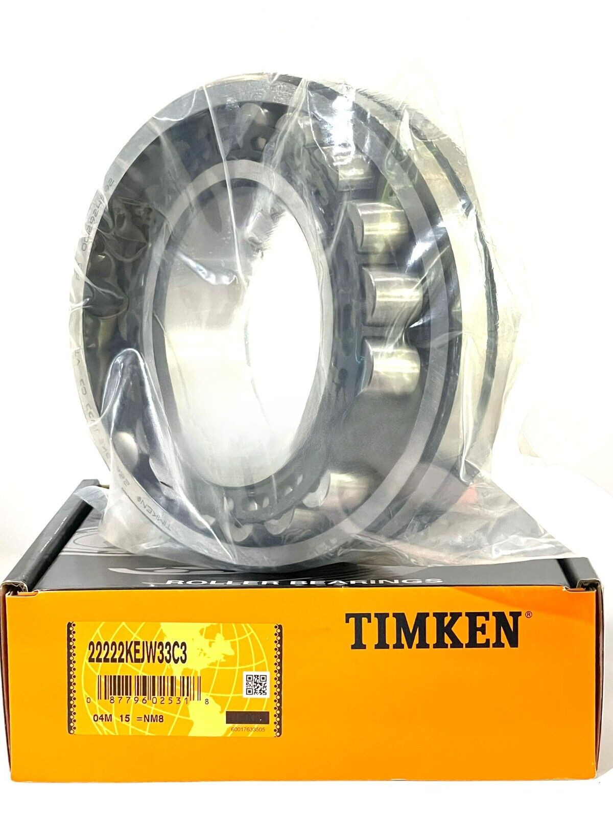 TIMKEN 22222KEJW33C3 SPHERICAL ROLLER BEARING 110x200x53 Free Shipping