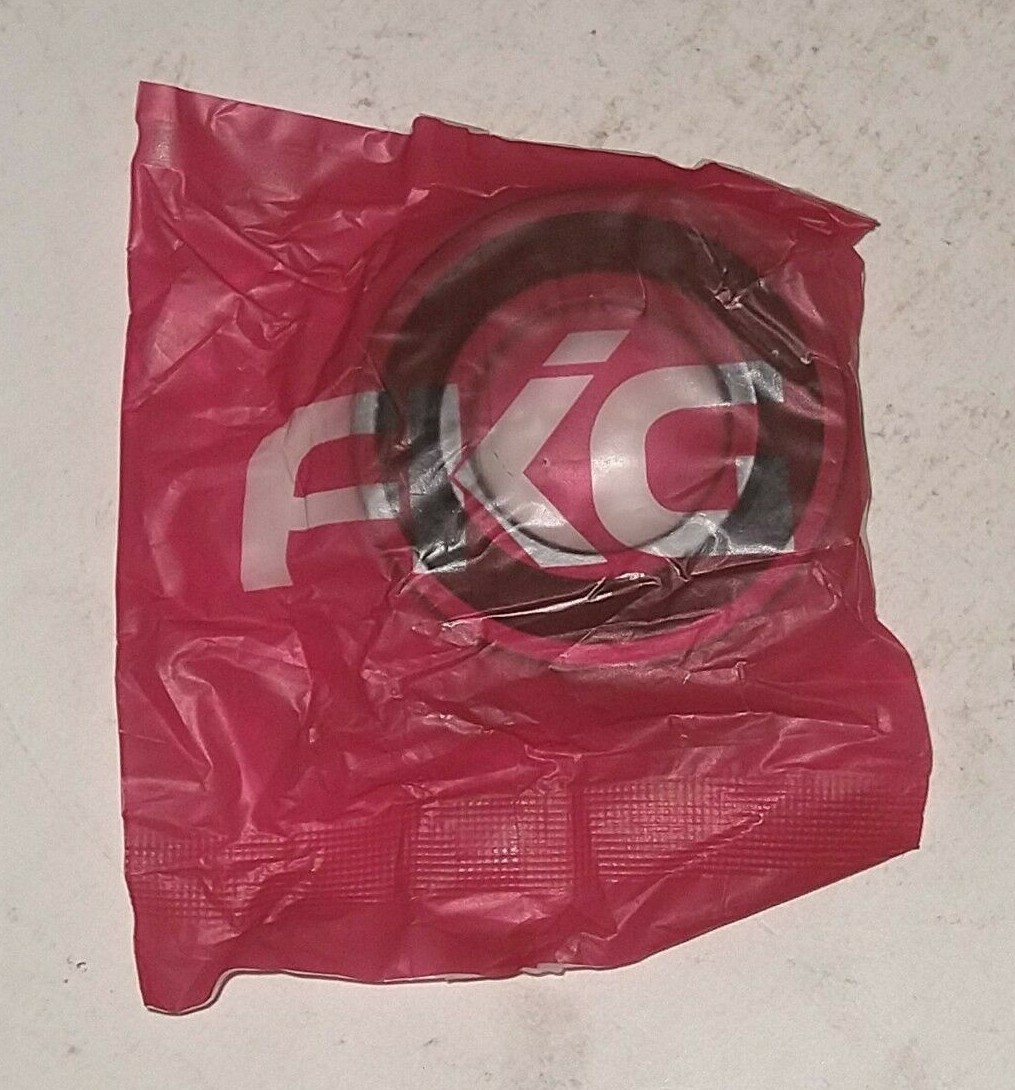 2 NEW FKG 6206 2RS EMQ RUBBER SEALED BALL BEARINGS NIB ***MAKE OFFER***