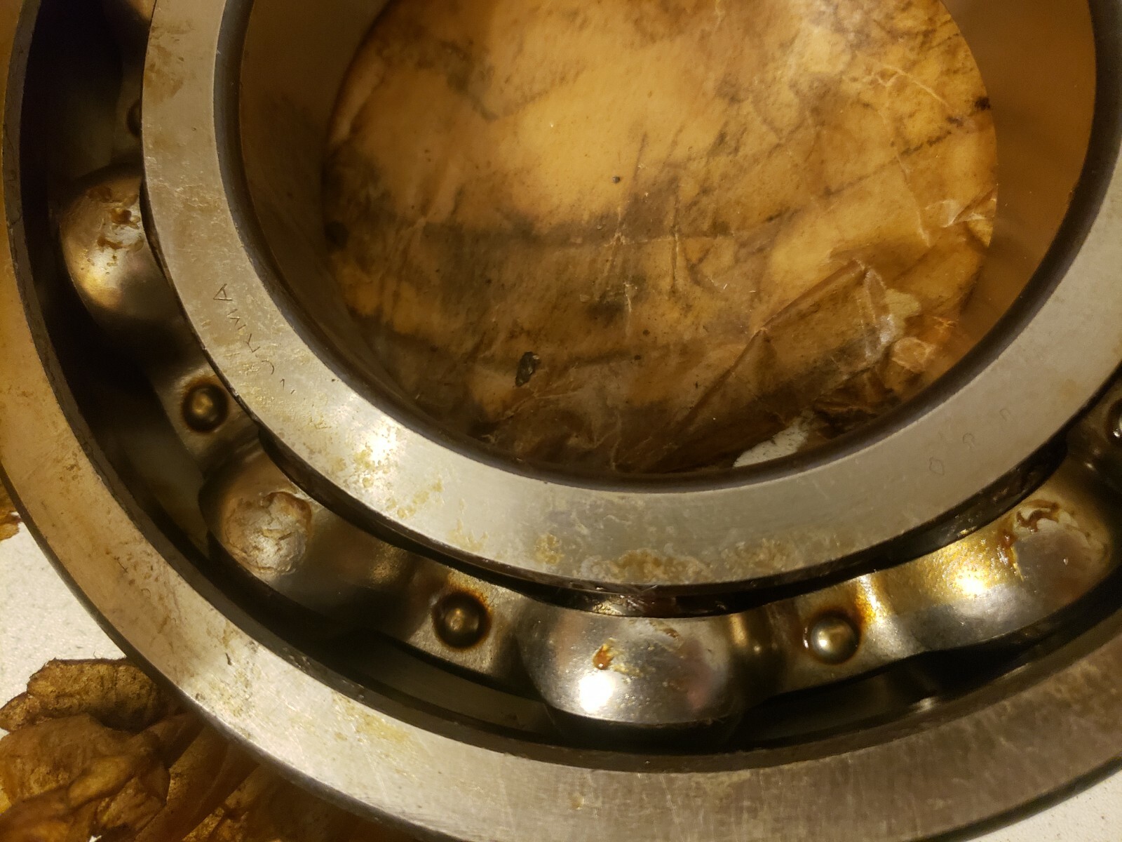 NOS Norma-Hoffman NH 222 222K Single Row Ball Bearing MADE IN USA