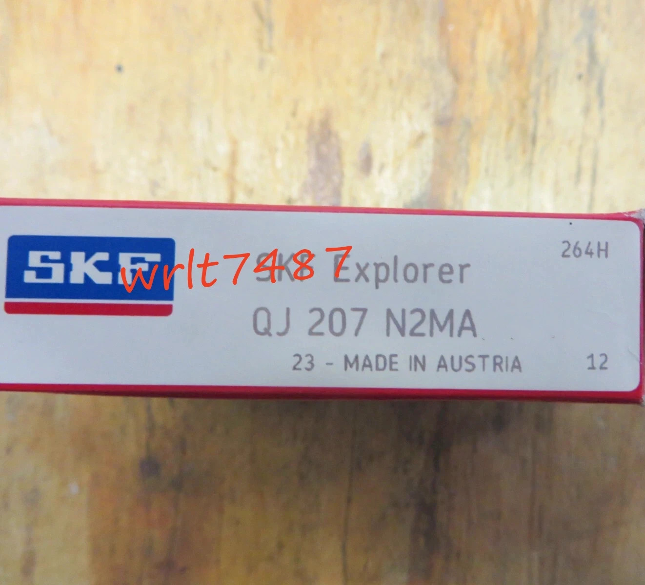 1PC SKF QJ 207 N2MA four point contact ball bearing