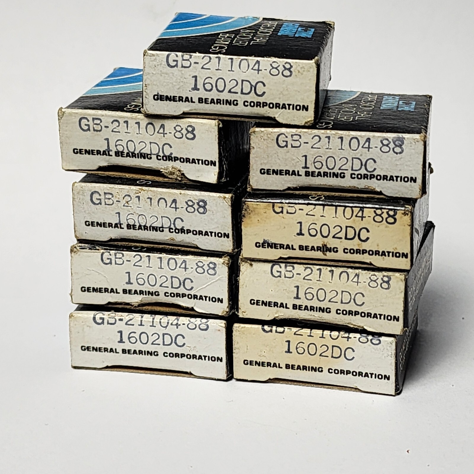 GENERAL Bearing GB-21104-88 1602DC 1/4″ x 11/16″ x 5/16″ 0.25″X0.6875″X0.25″