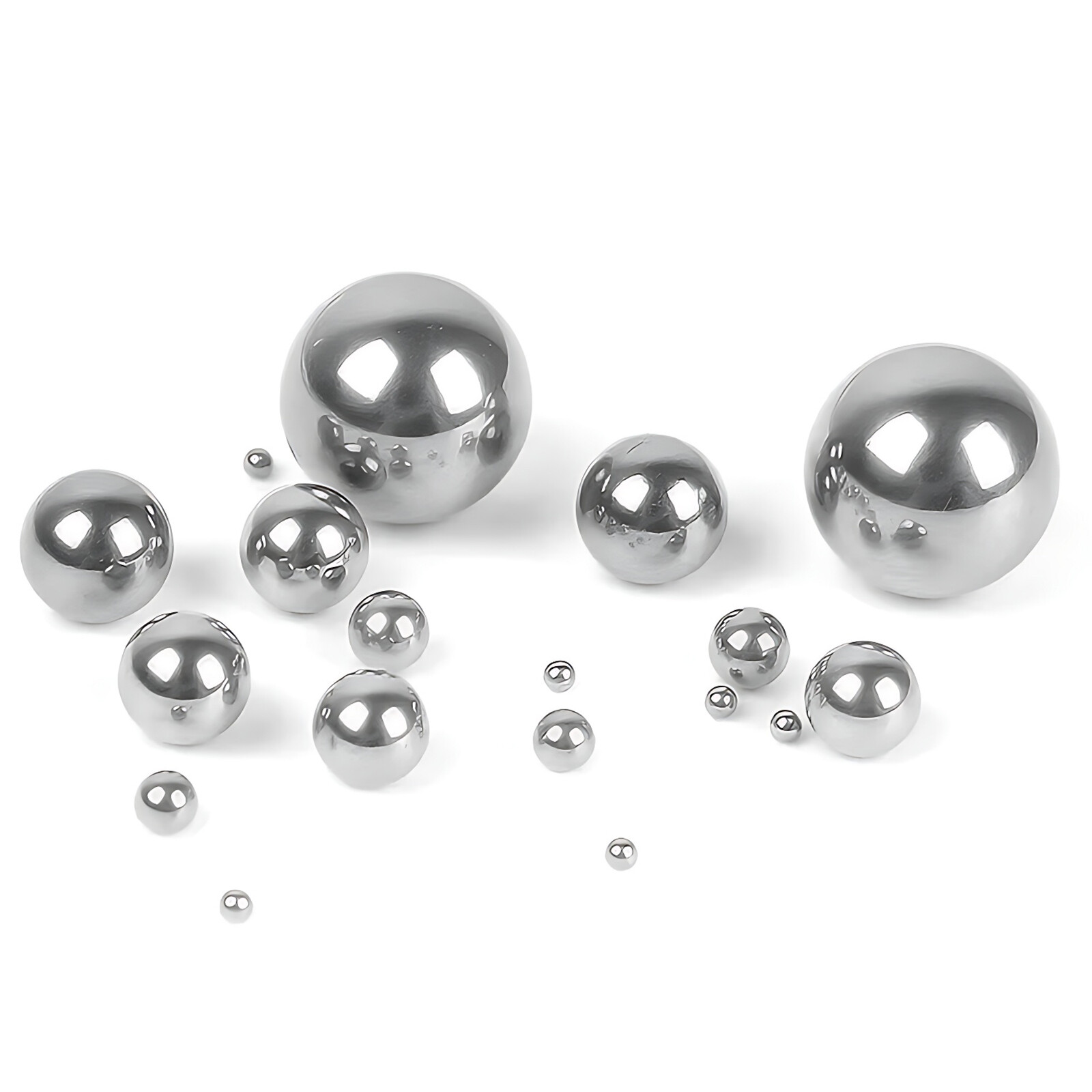 G200 Solid 304 Stainless Steel Ball Bearings Balls Smooth Ball Dia 1mm To 90mm