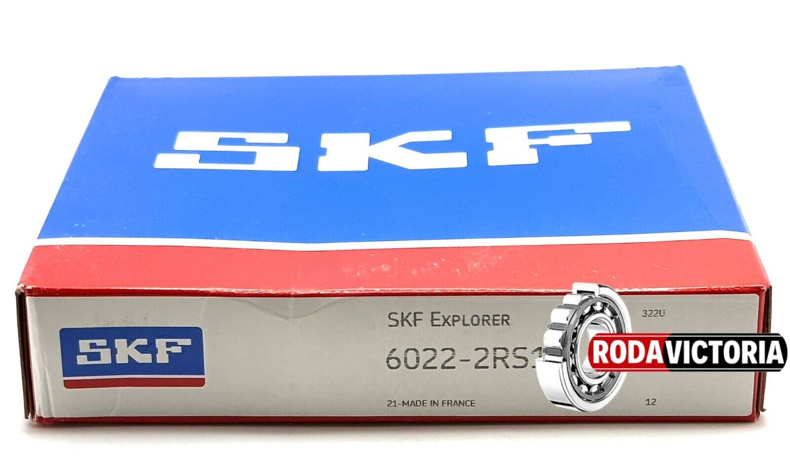 SKF 6022 2RS DEEP GROOVE BALL BEARING, RUBBER SEALED 110x170x28mm