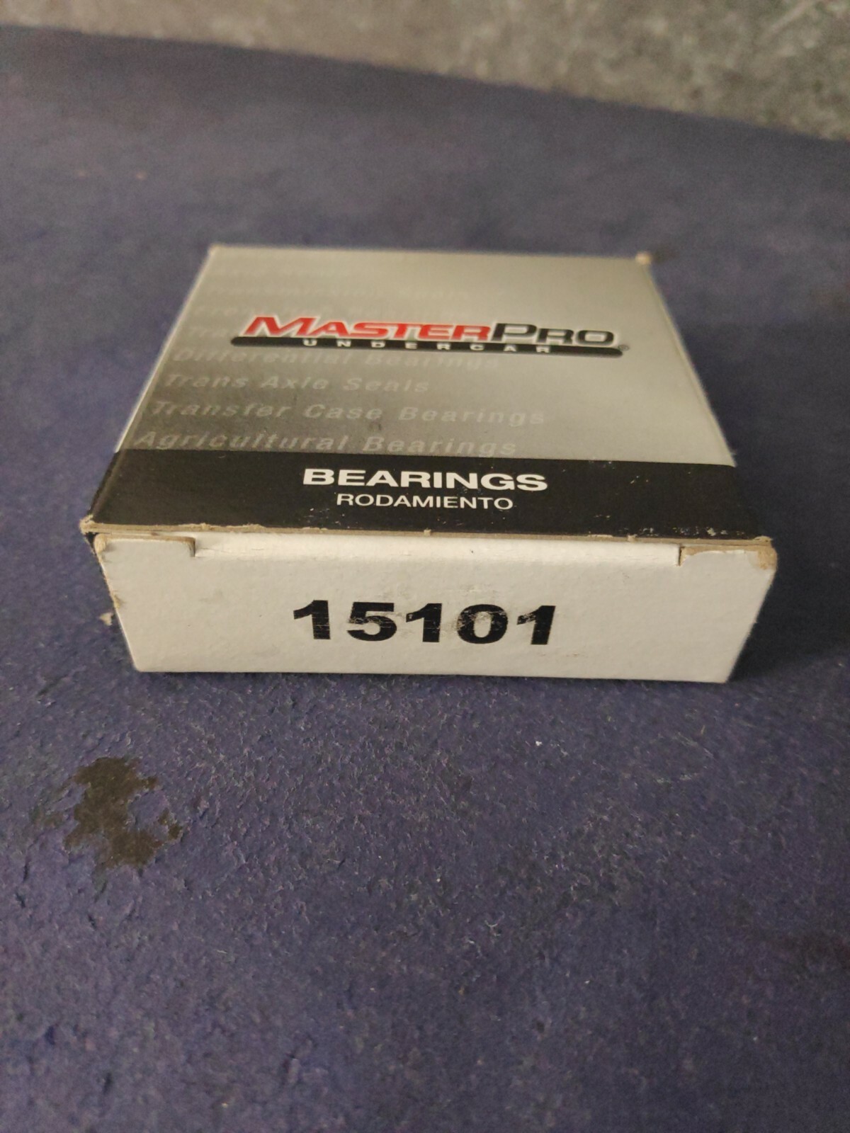 2 x NEW Master Pro Undercar 15101 CONE TAPERED ROLLER BEARINGS – Ships Free