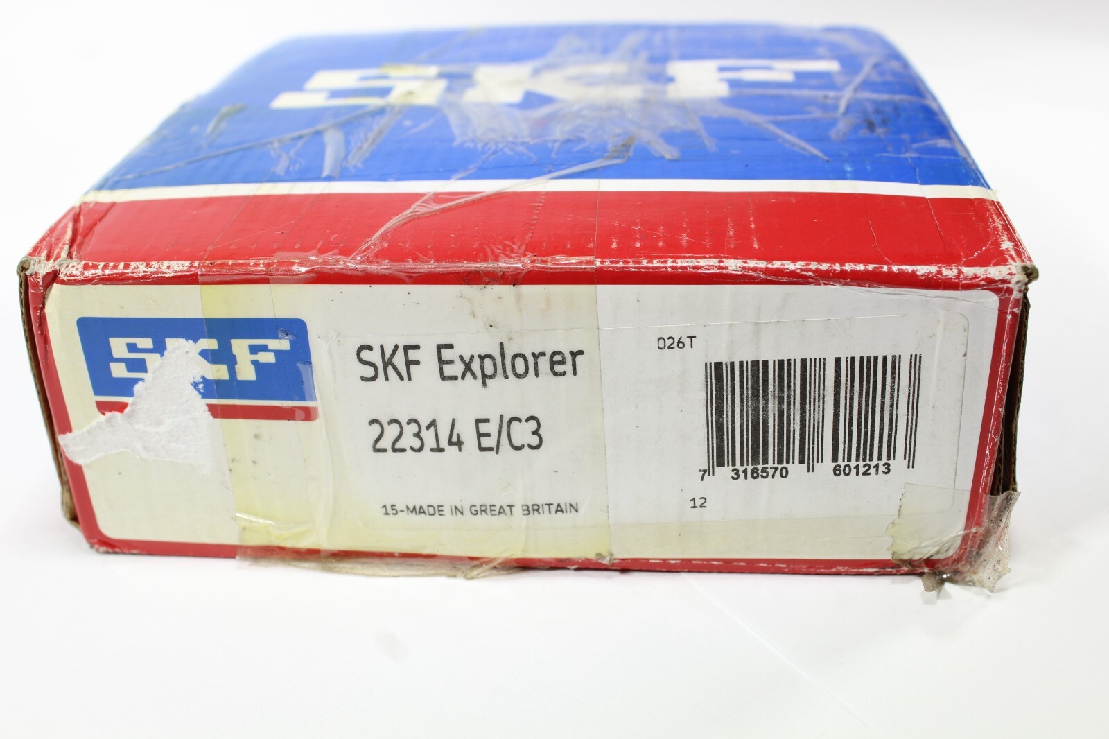 SKF 22314 E/C3 Spherical Roller Bearing, 70mm x 150mm x 51mm