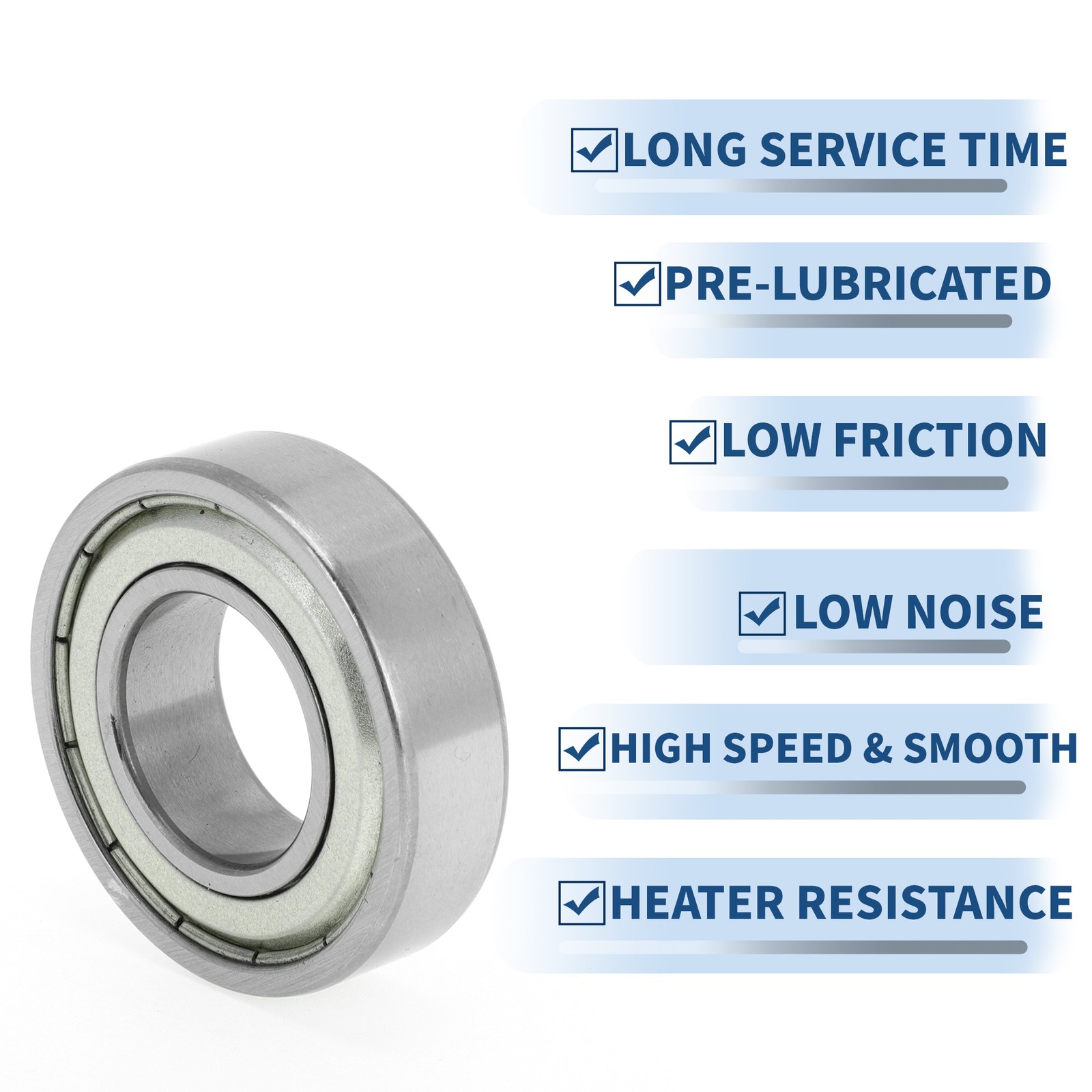 60/22ZZ Deep Groove Ball Bearings P5 22x44x12mm 1 Pc Scooter Skateboard Wheel