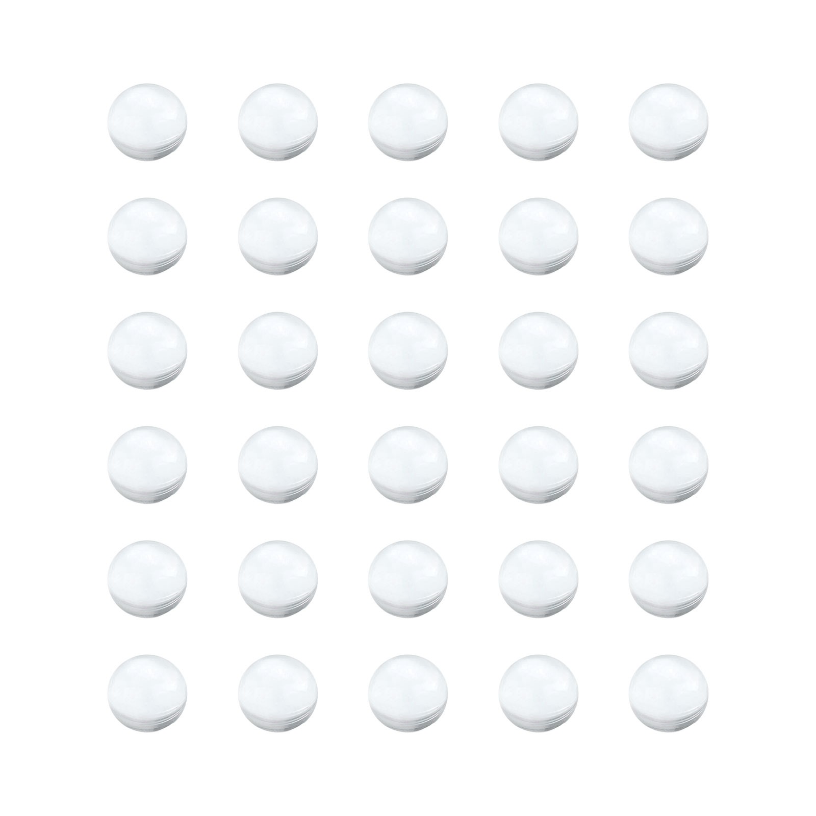 800Pcs, 3.5mm Lab Boiling Stones Solid Round Clear Glass Boiling Beads