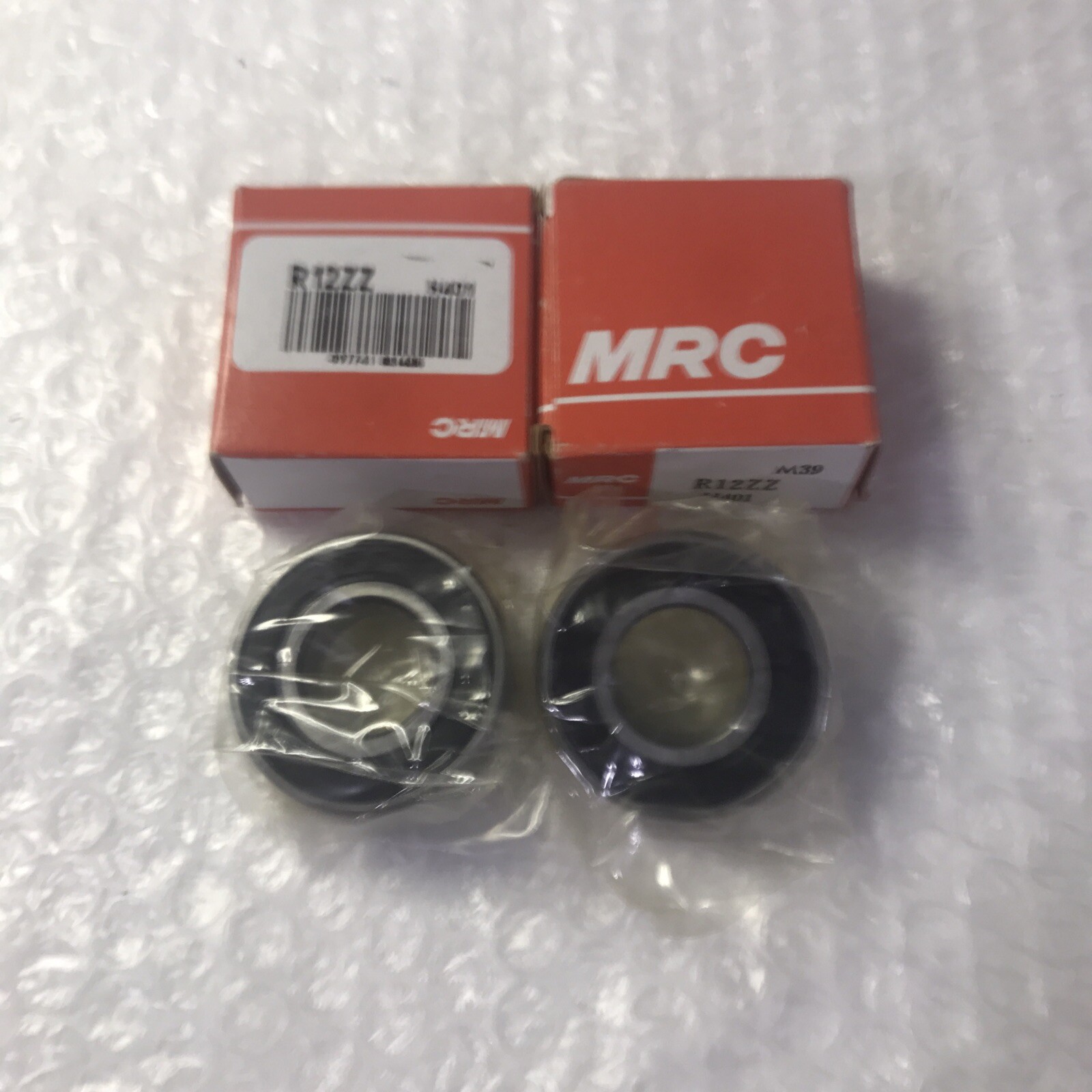 NEW IN BOX (Lot of 2) MRC R 12ZZ BEARINGS#