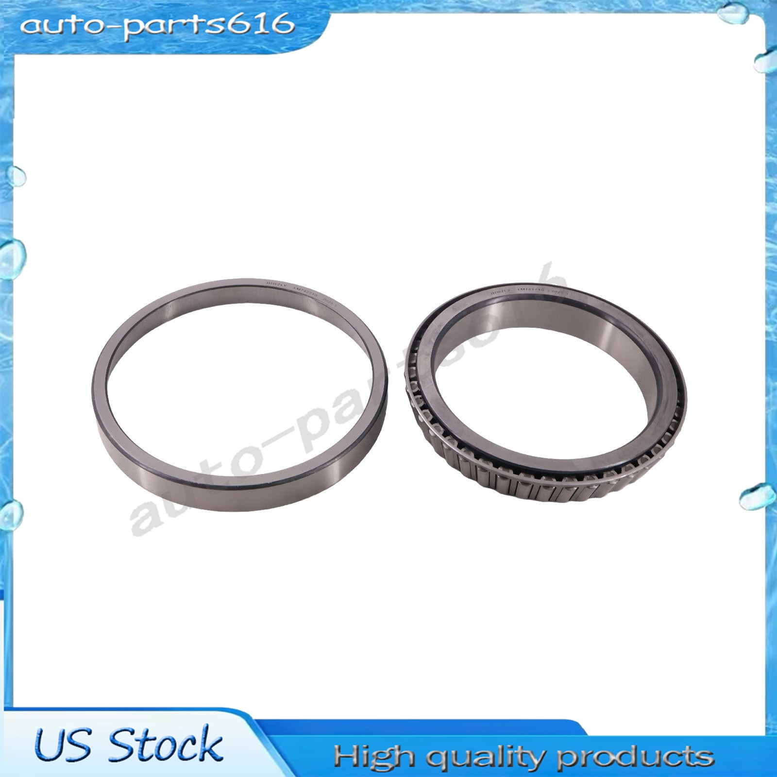 New Tapered Bearing Set Cup and Cone LM742749 LM742710 For Wheel Hub New