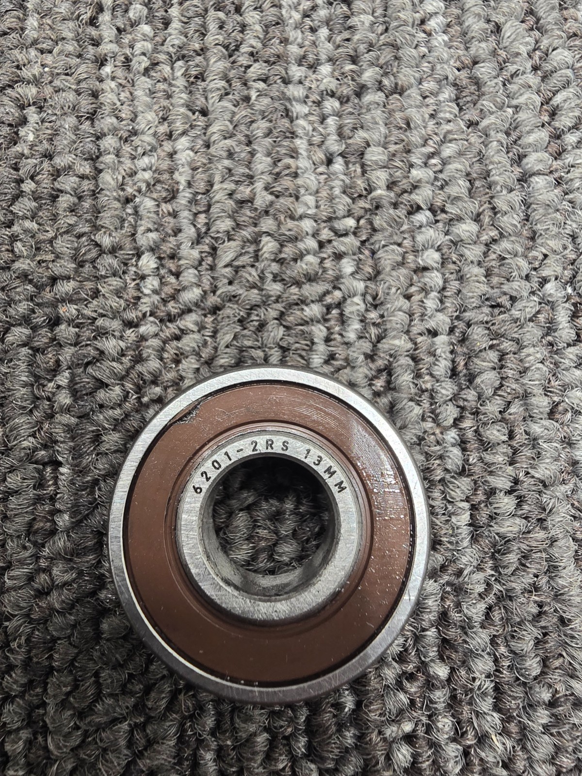 (QTY 10) 6201-2RS Rubber Sealed Ball Bearing 12mm x 32mm x 10mm