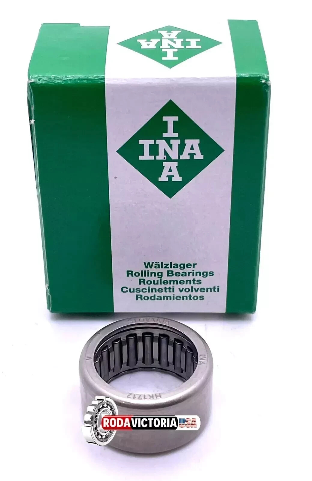 INA HK1712 AS1 Drawn Cup Roller Bearings with open end 17x23x12 mm