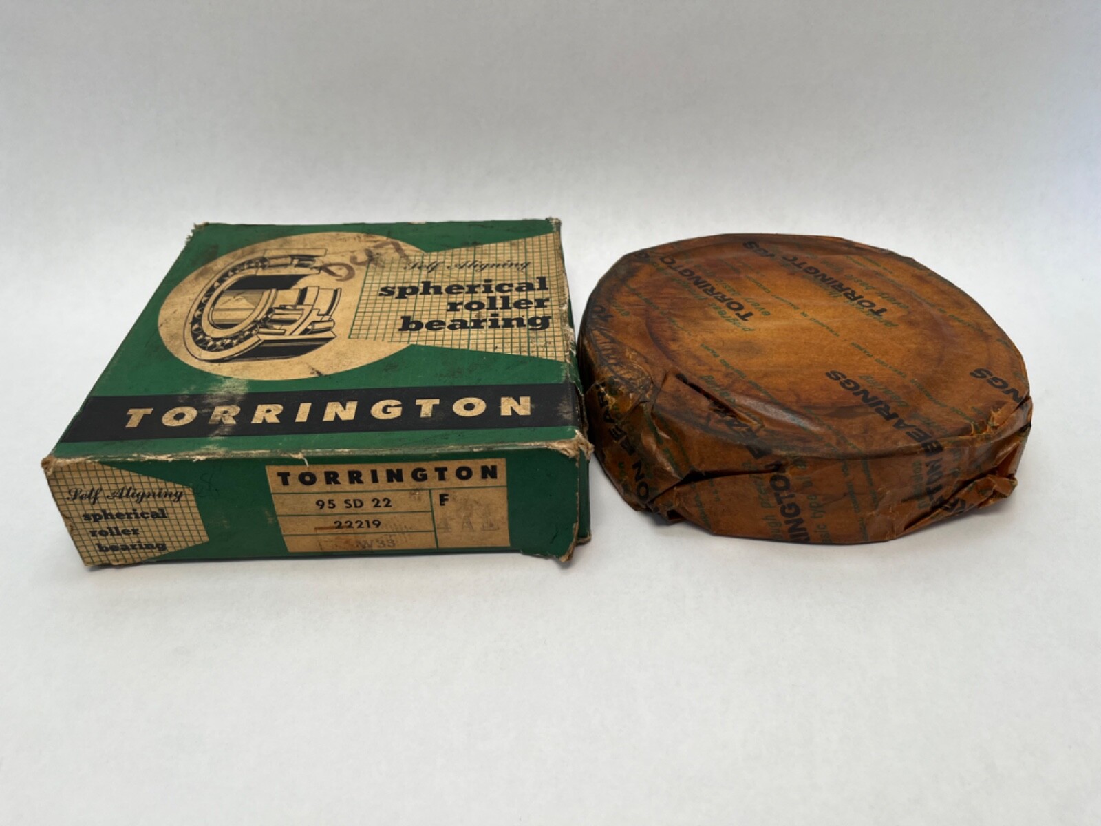 Torrington 22219W33 Spherical Bearing 22219-W33 95SD22-F4 95x170x43 mm
