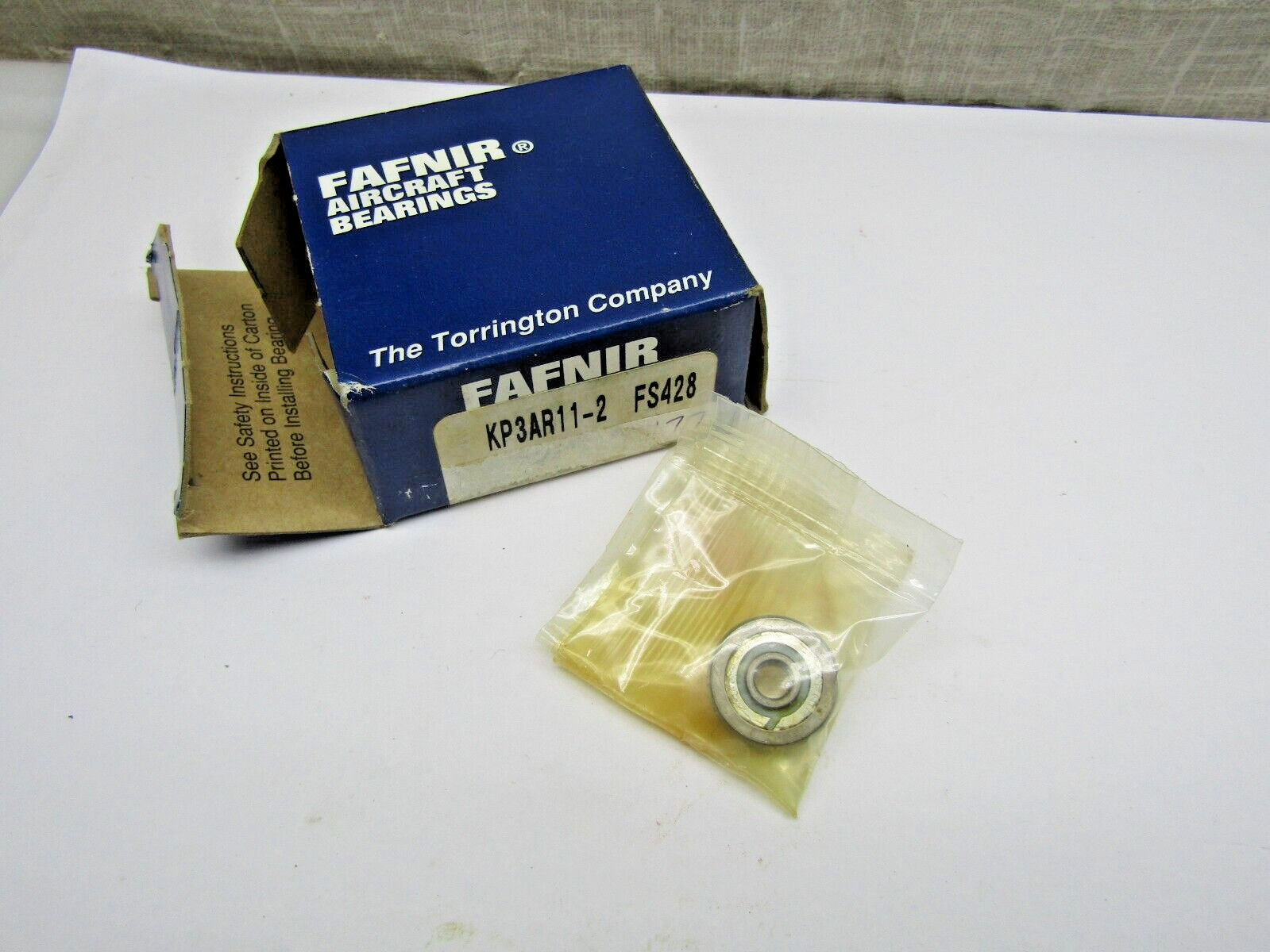 Fafnir Torrington KP3AR11-2 FS428 Precision Aerospace Bearing