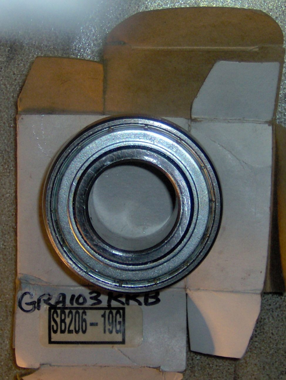 SB206-19G Insert Bearing 1-3/16″ Bore w/2 Set Screws New