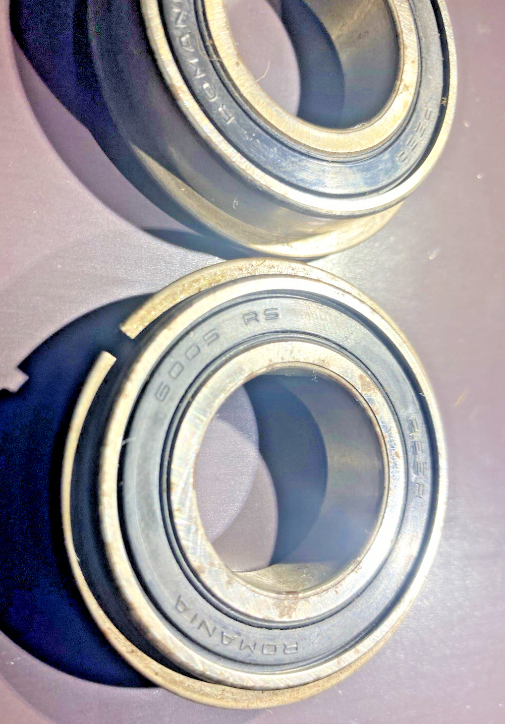 Peer Single Row Radial Ball Bearing 6005-RS (QTY OF 2)