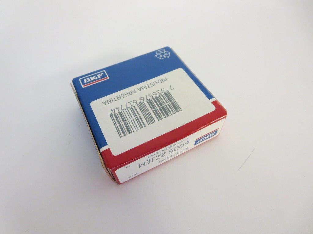 SKF 6005-2ZJEM RADIAL/DEEP GROOVE BALL BEARING-METRIC-25mm ID (LOT OF 3)