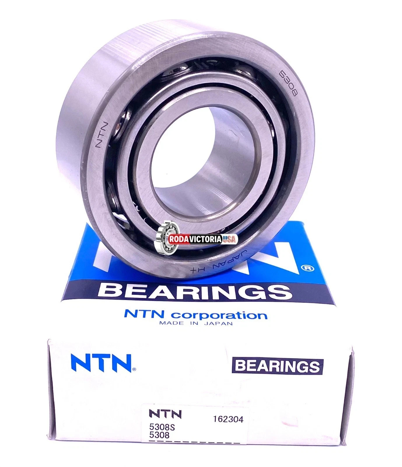 NTN Japan 5308 S Angular Contact Ball Bearing, Open, No Seals 40x90x36.5 mm