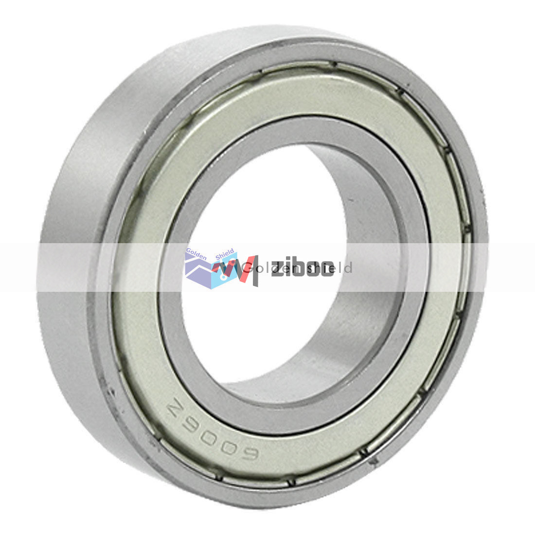6006Z Double Shielded 30x55x13mm Wheel Axle Metric Ball Bearing Silver Tone