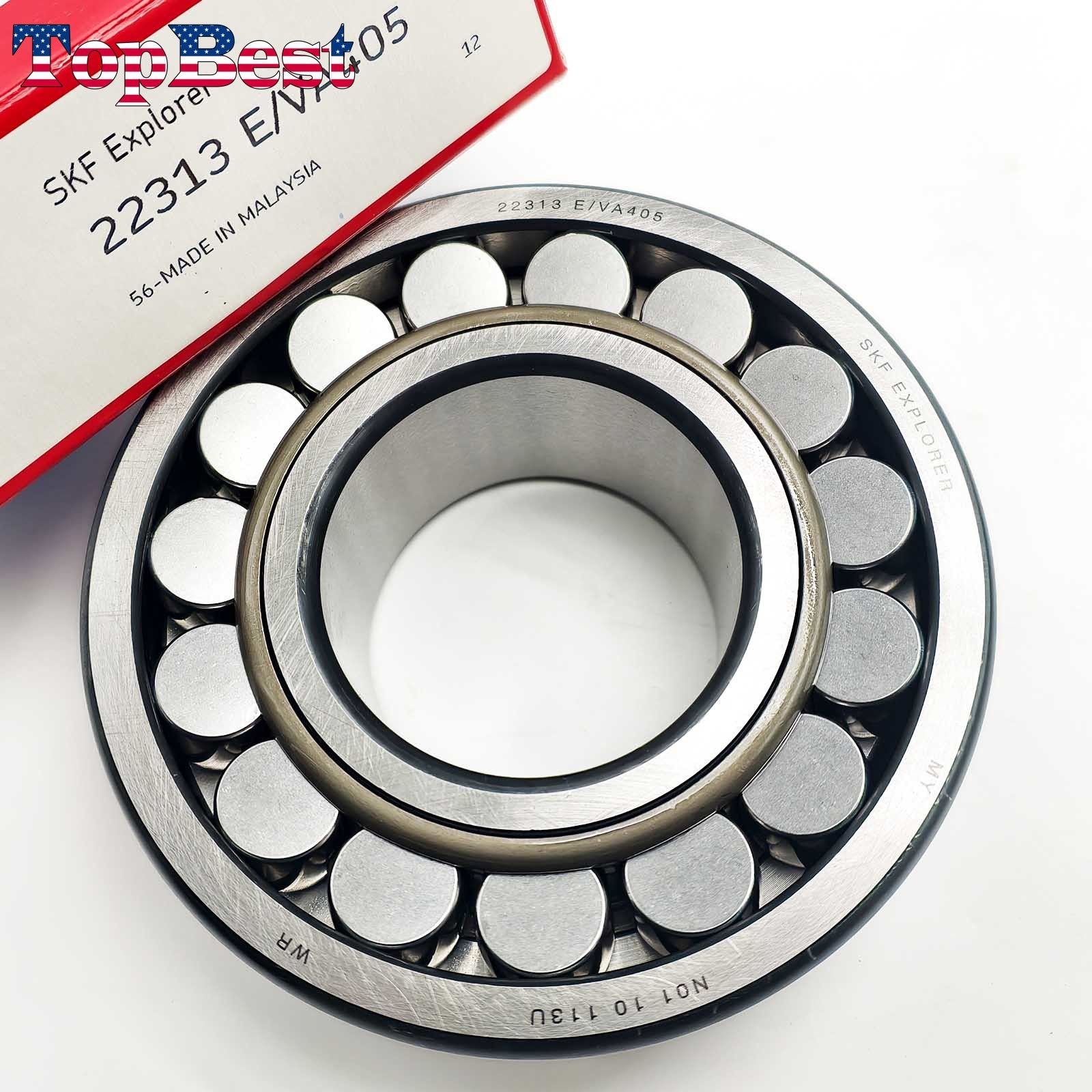 1pcs New Spherical Roller Bearing for SKF 22313 E/VA405 65x140x48mm