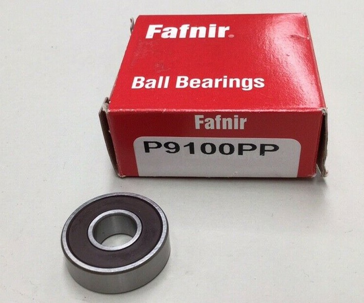 Fafnir P9100PP Ball Bearing Single Row Double Shielded 26mm OD 10mm ID 8mm Wide