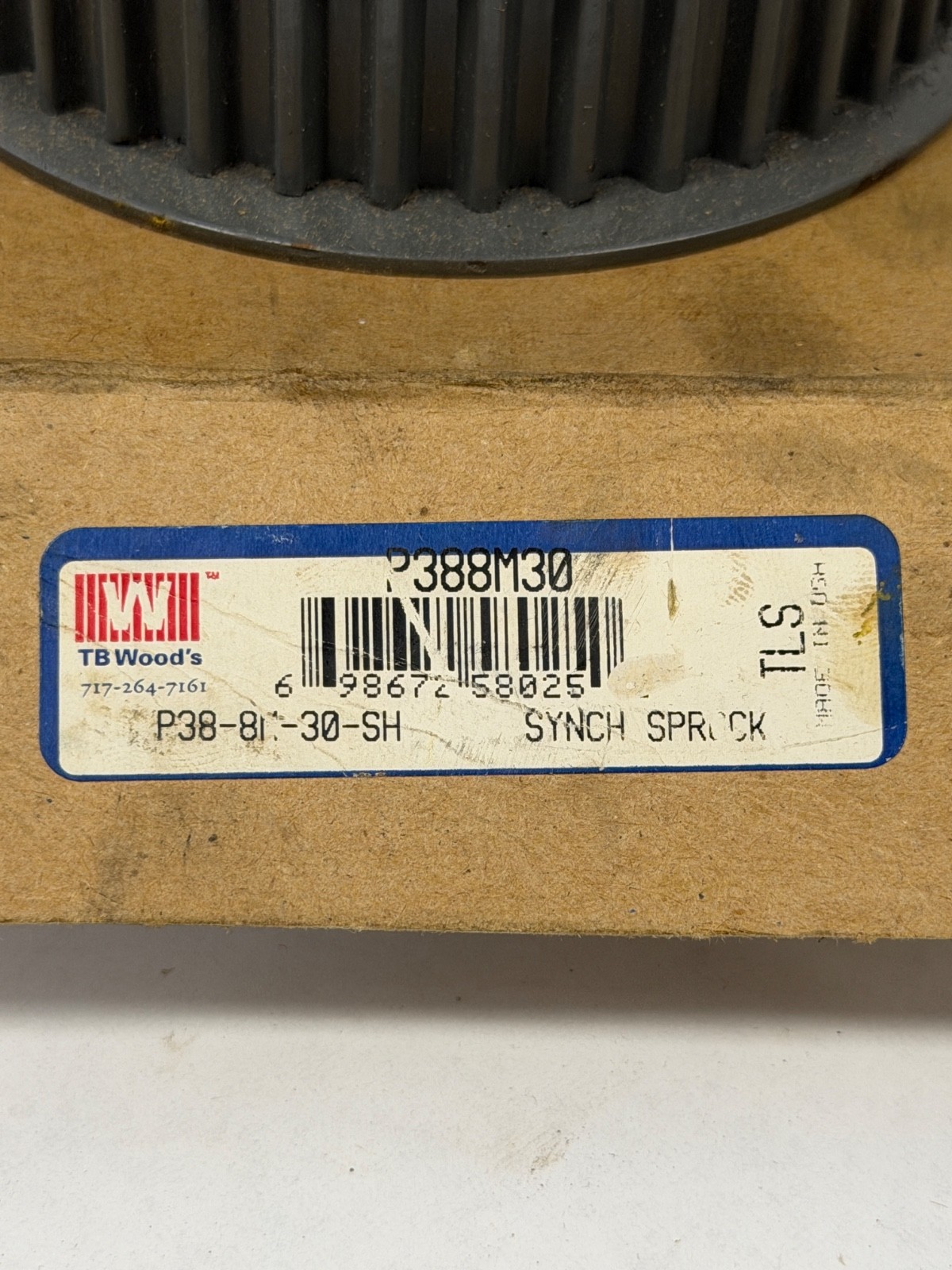 New TB Woods P388M30 Synch Sprocket P-38-8M-30-SH Martin FREE SHIPPING