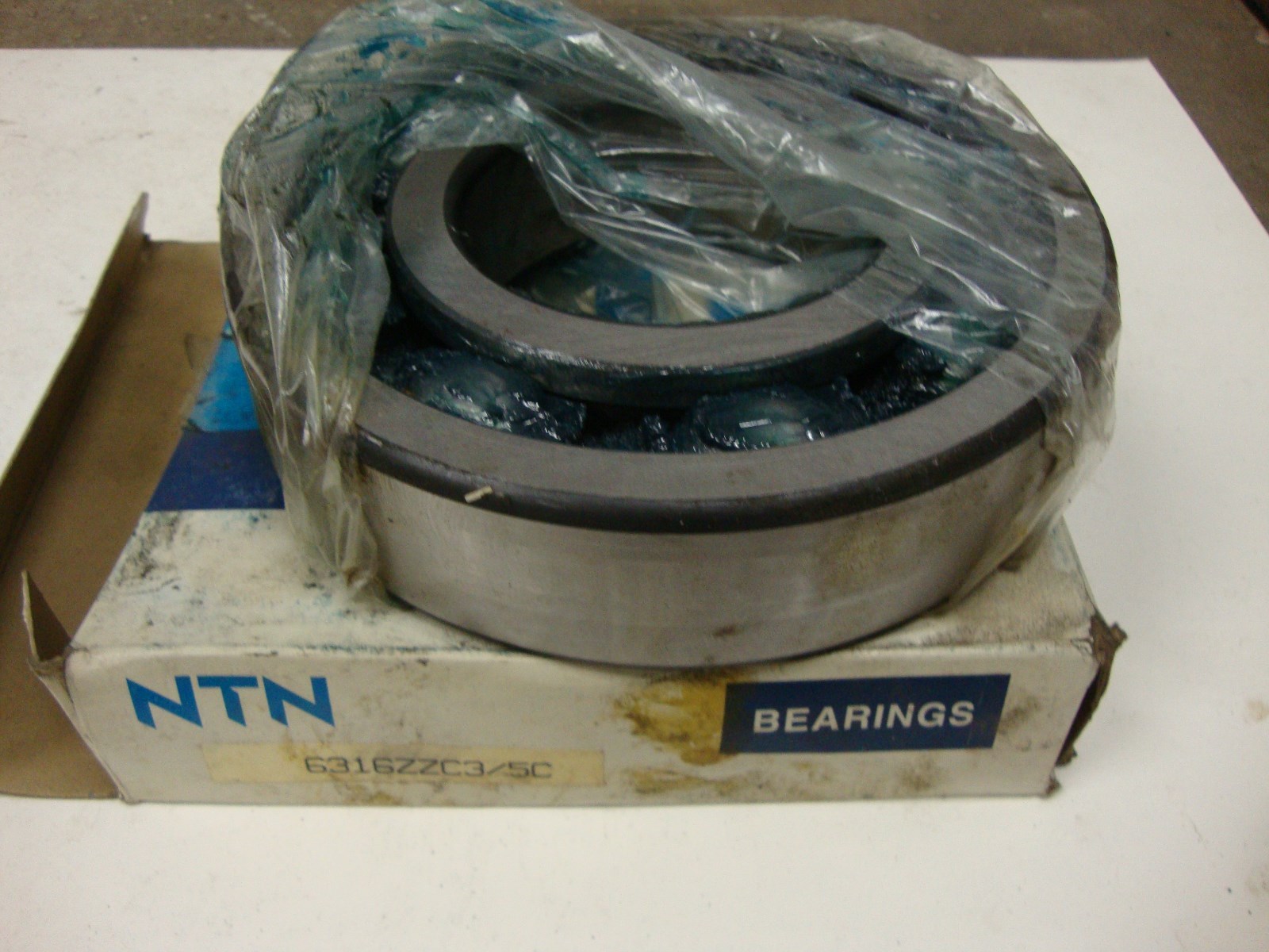 NTN 6316ZZC3/5C Ball Bearing (with Grease) 19136 LR