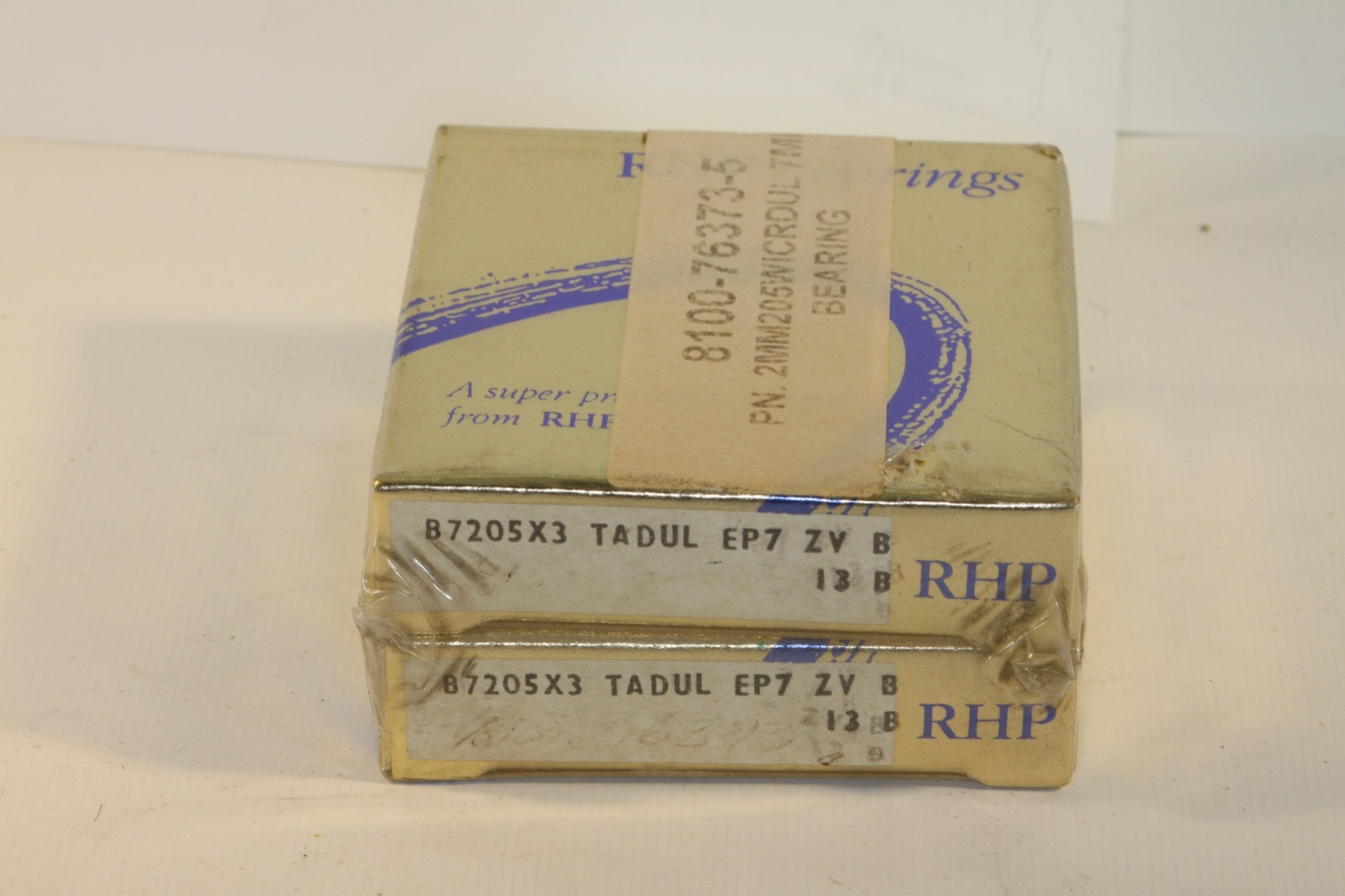 RHP B7205X3 TADUL EP7 ZV B PRECISION BEARING MATCHED SET