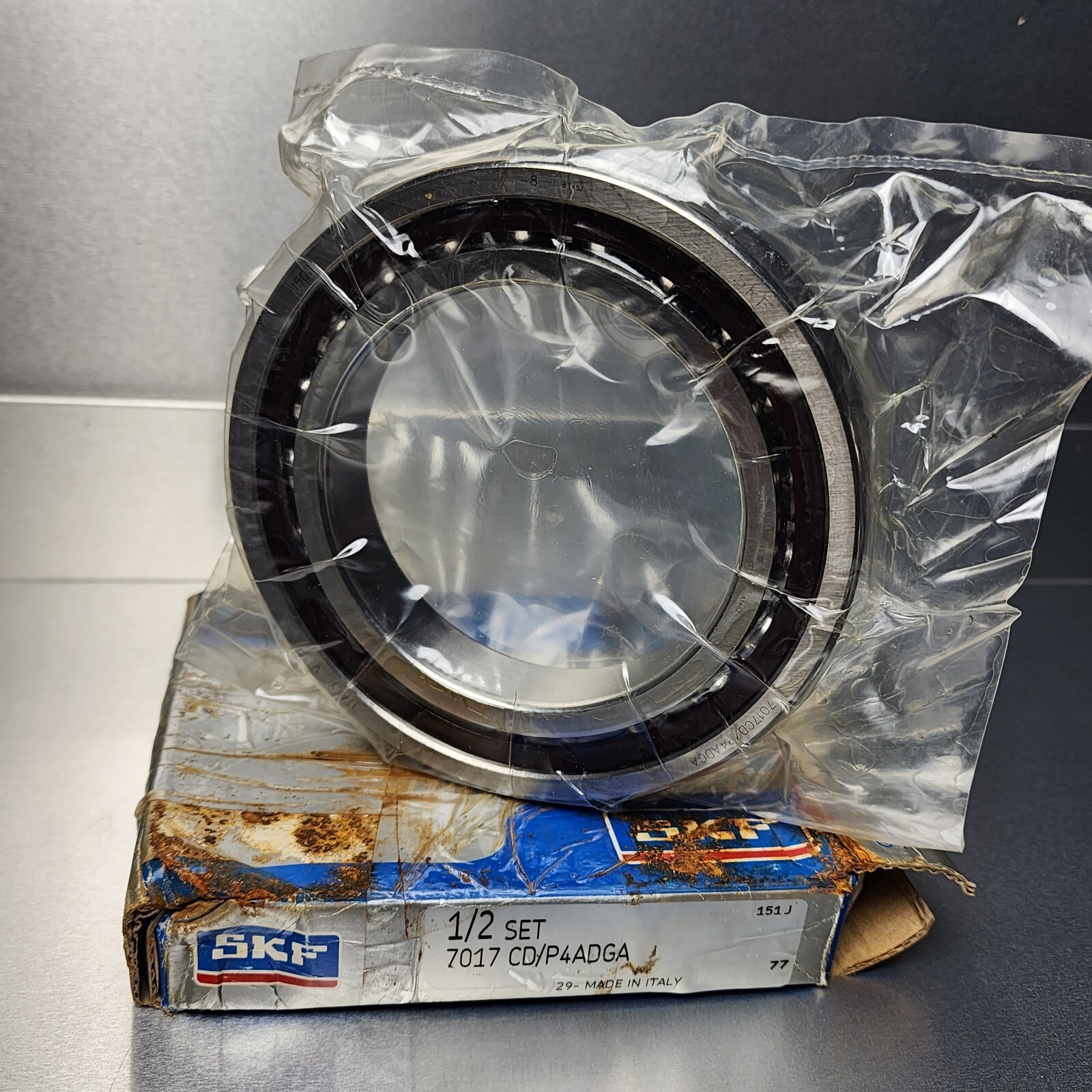 1/2 Set SKF 7017 CD/P4A SUPER PRECISION BEARING (TIMKEN FAFNIR 2MM9117WI DUL